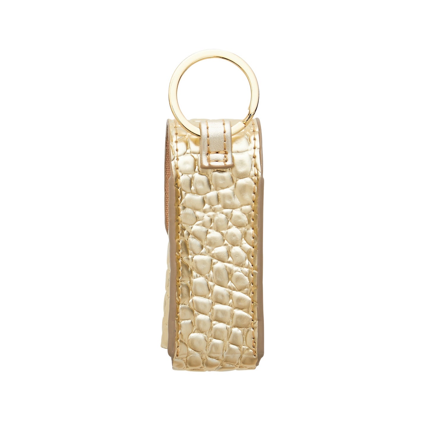 Solid Gold Rush Croc-Embossed - The Smooch Lipstick Holder - Oventure