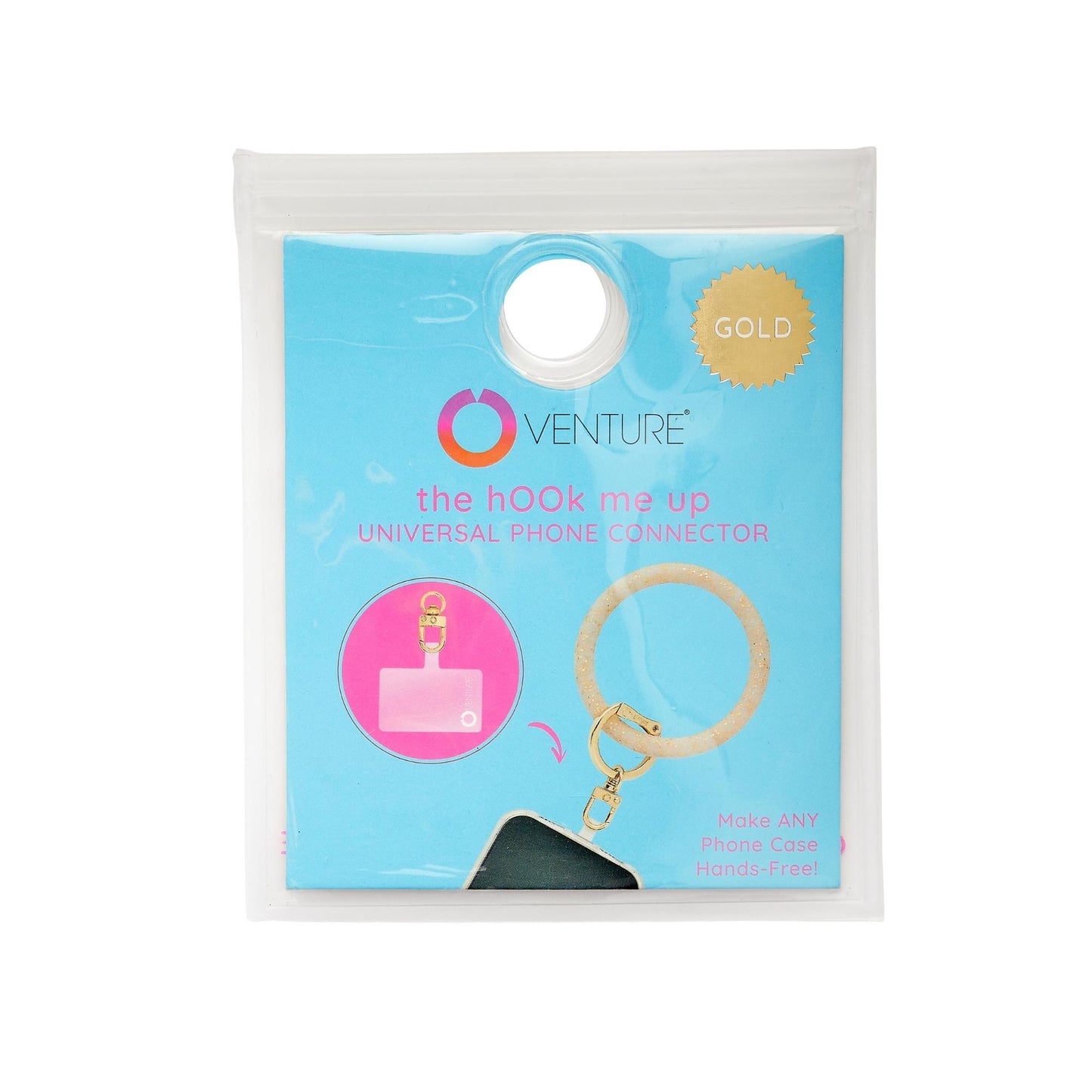 Packaging for the Gold Rush - The Hook Me Upâ„¢ Universal Phone tab - Oventure