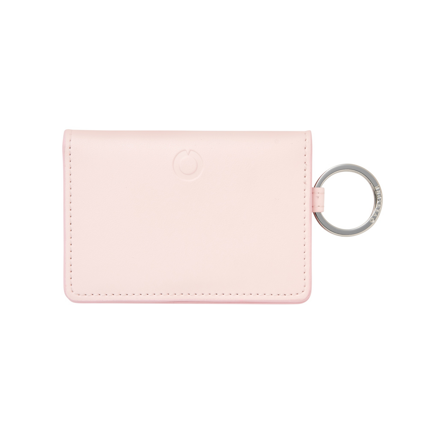 Keychain wallet in light pink. ID Case