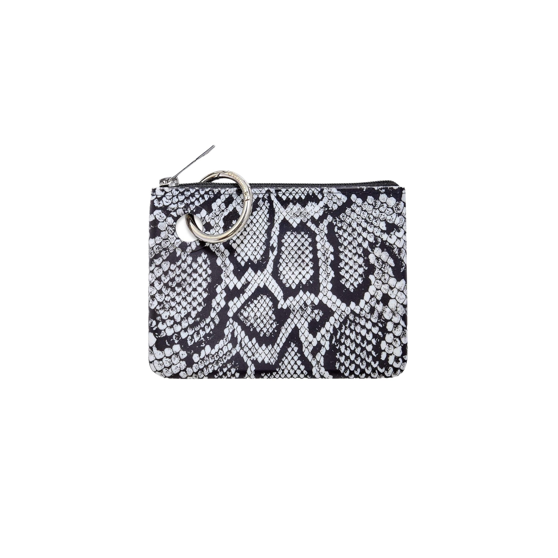 Stylish black and white print Mini Pouch