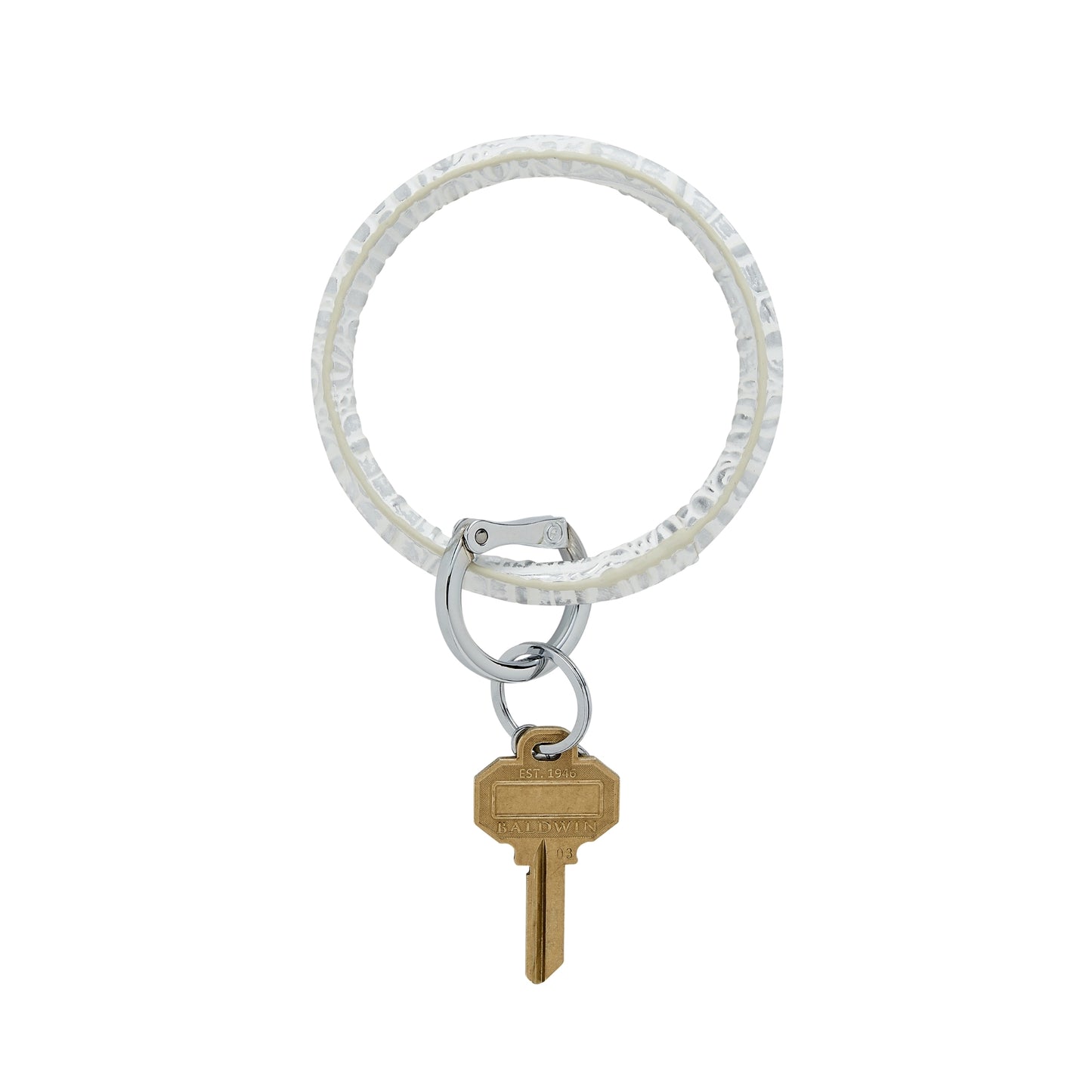 Quicksilver Croc Big O Key Ring Oventure