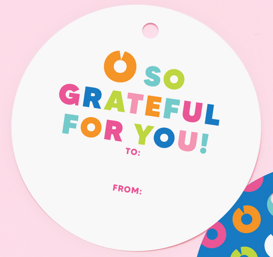 O sO grateful gift tag for teacher gifts