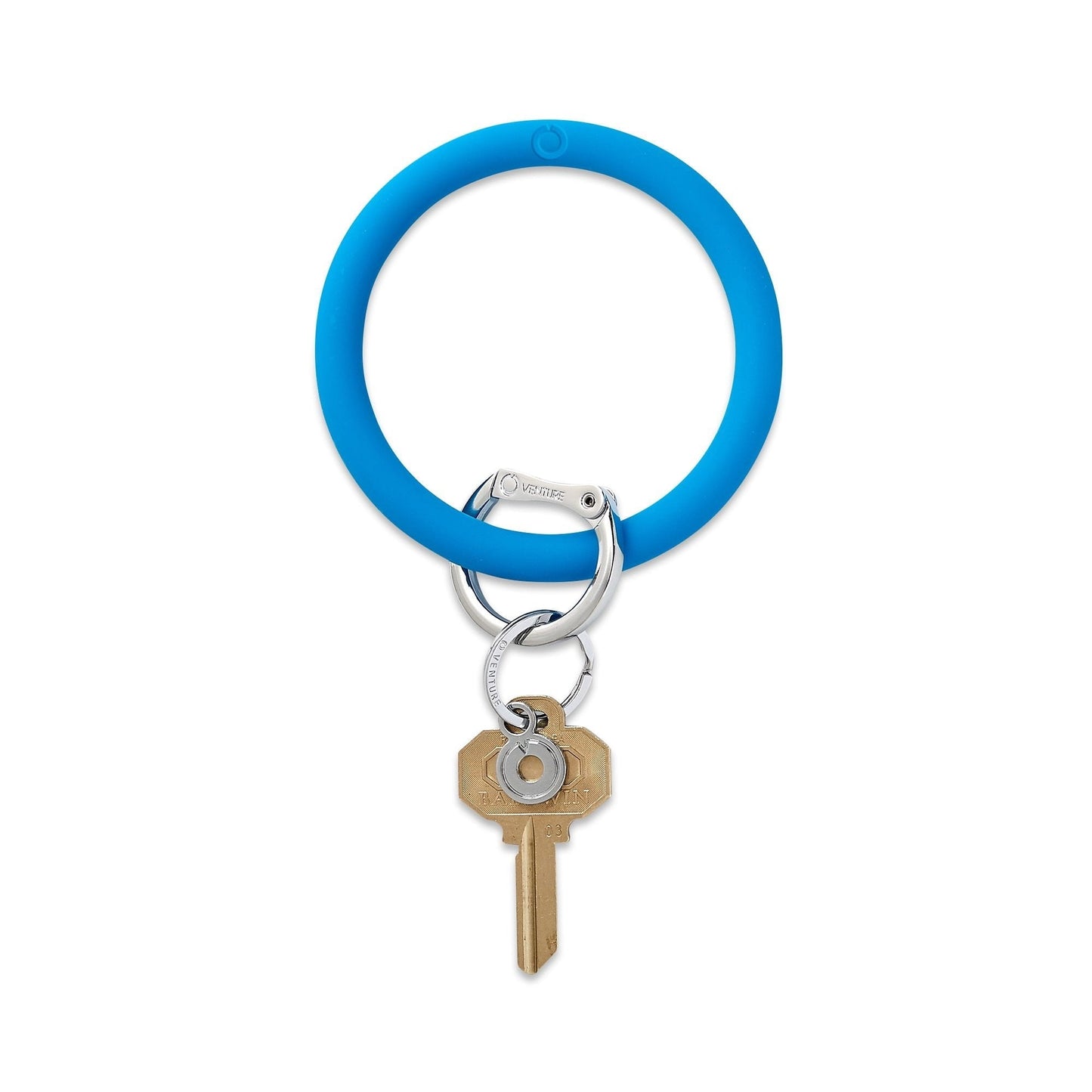 Big O keyring in silicone peacock by Oventure