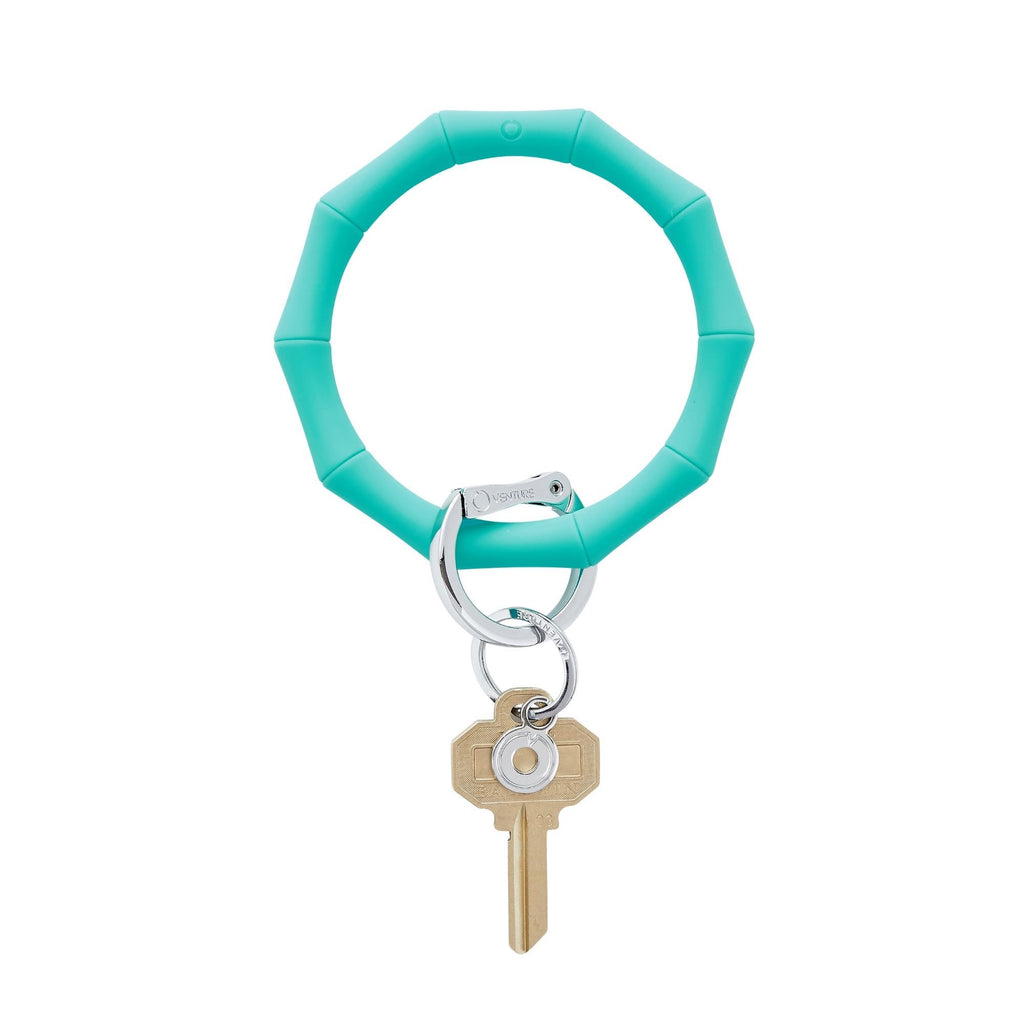 In The Pool Bamboo - Silicone Big O Key Ring - Oventure