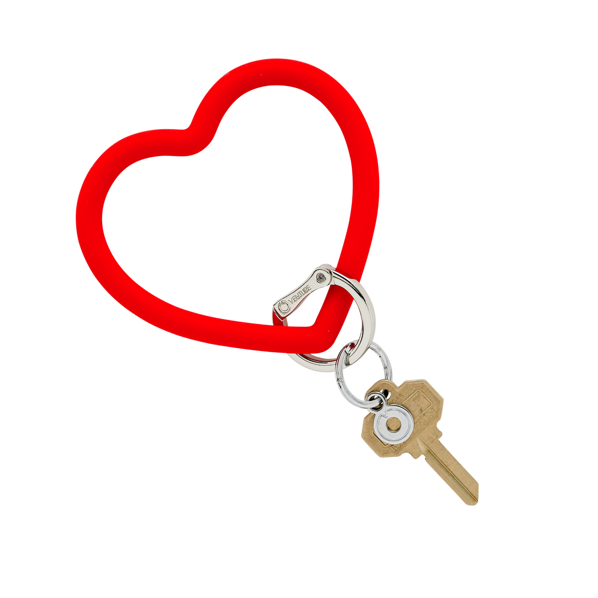 Silicone Heart Keychain in Red – Thoughtful Gift Idea | Oventure Silicone Heart Keychain in Red – Thoughtful Gift Idea | Oventure