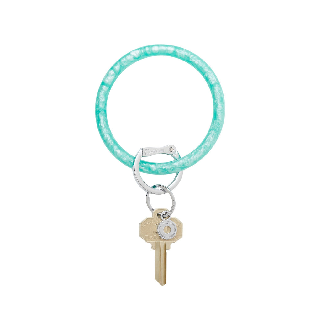 In The Pool - Resin Big O Key Ring - Oventure