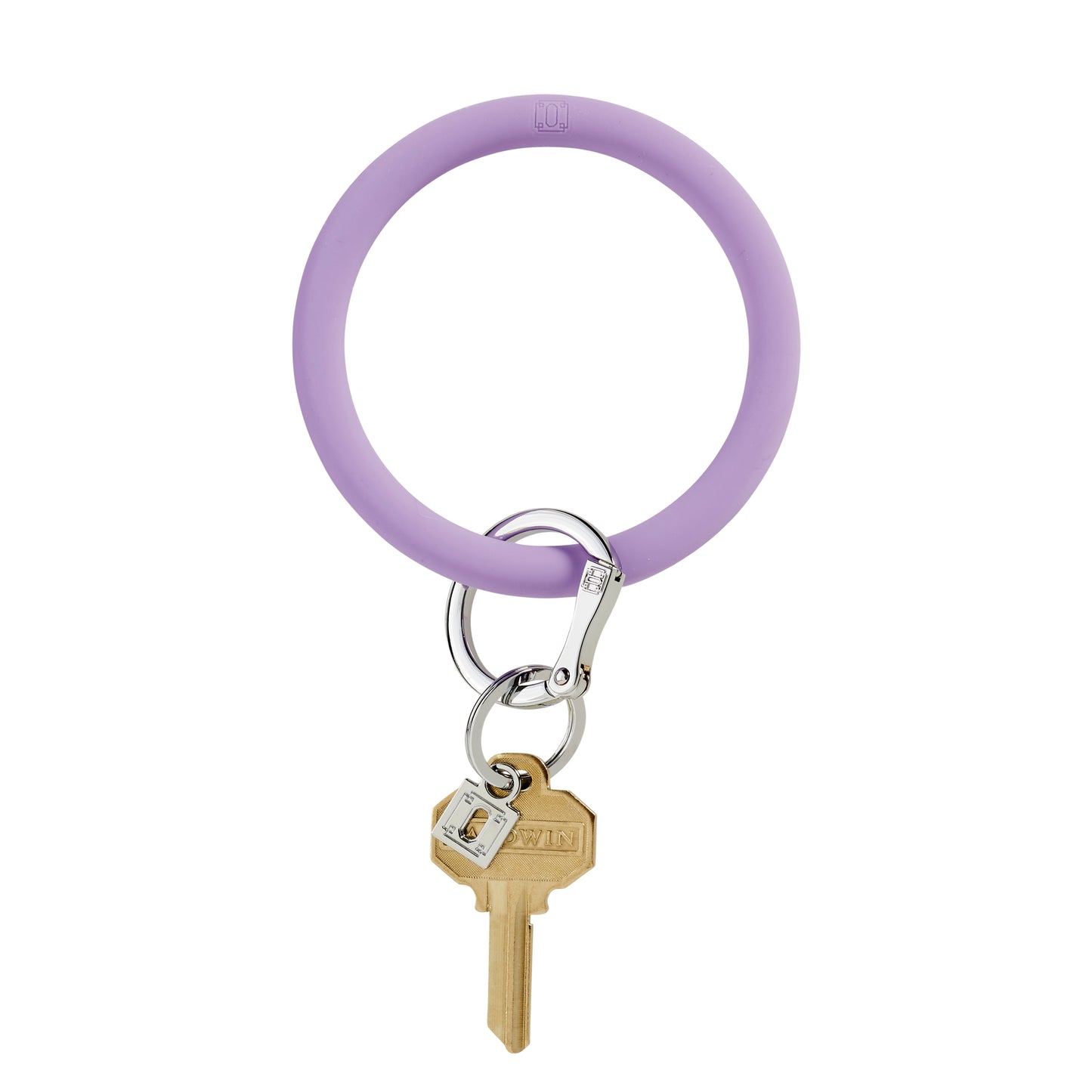 Silicone Big O® Key Ring - Lavender