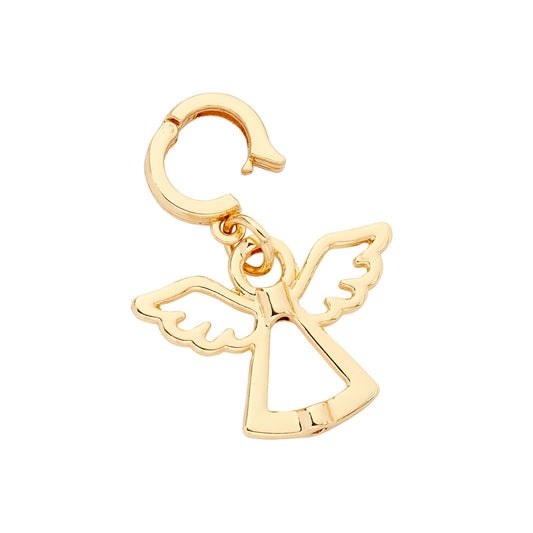 gold angel charm 