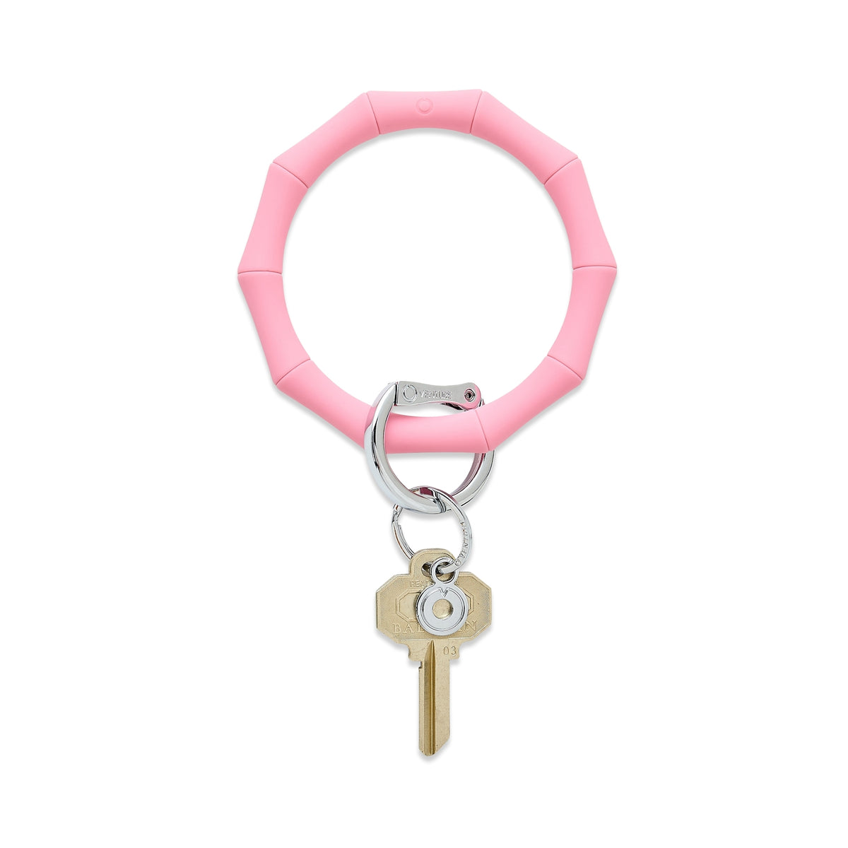 Silicone Big O® Key Ring - Cotton Candy Bamboo – Oventure