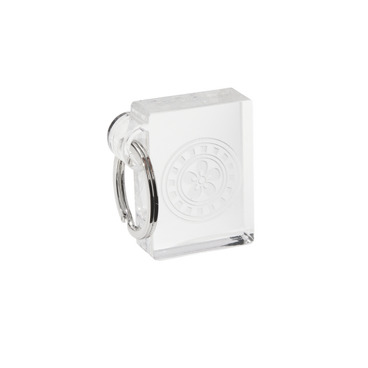 Stylish Mahjong tile keychain for game lovers