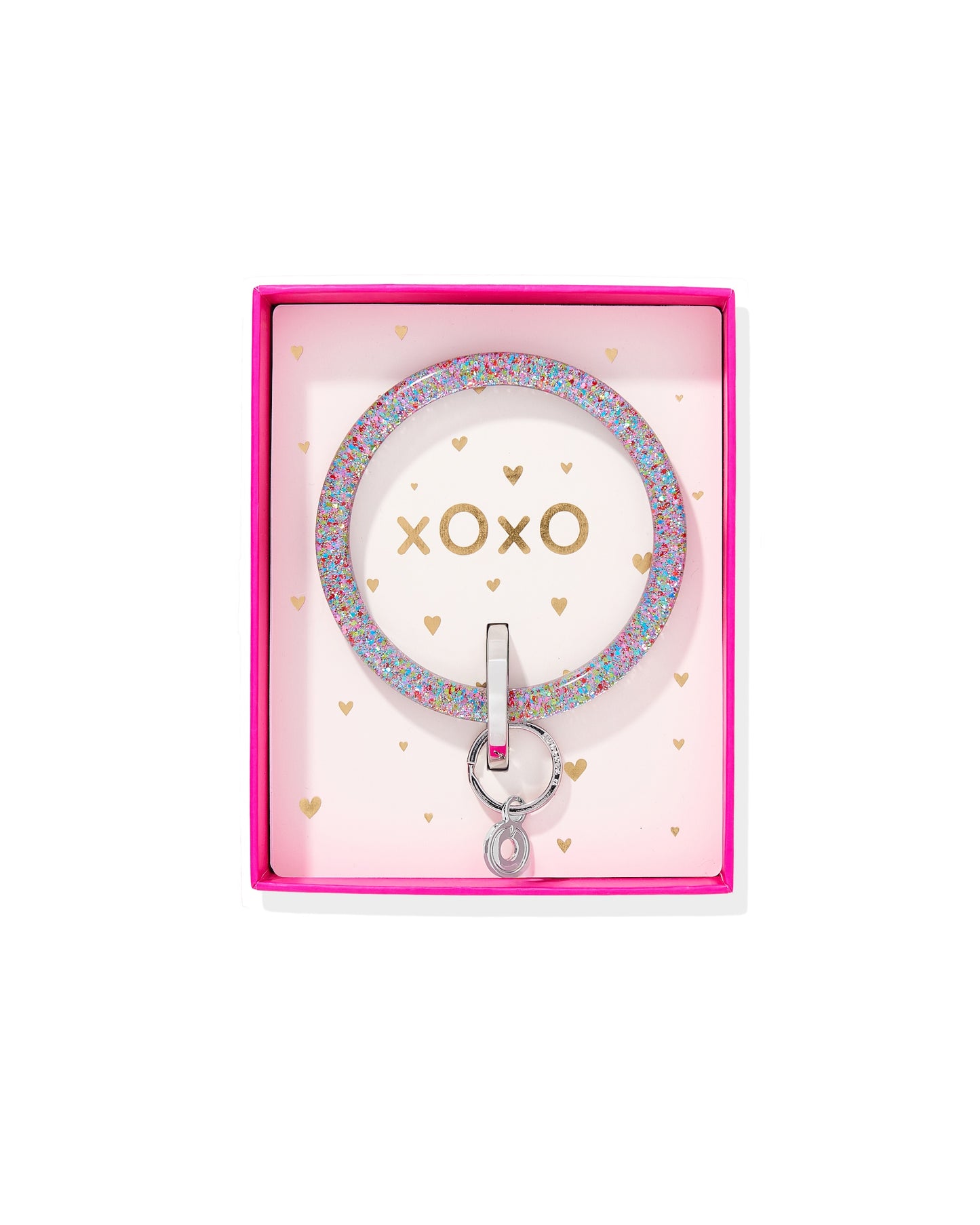 The Gift-Ready Resin Big O® Key Ring - Birthday Cake