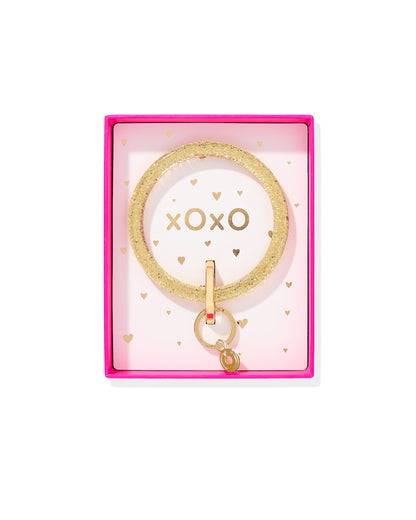 The Gift-Ready Resin Big O® Key Ring - Champagne