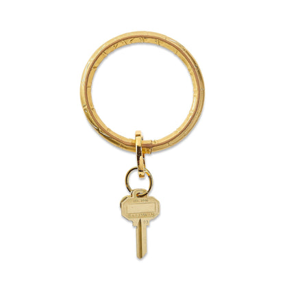 Fashion Gold-Tone Valet Key Ring (0.5 X 4) Made In China gm4934