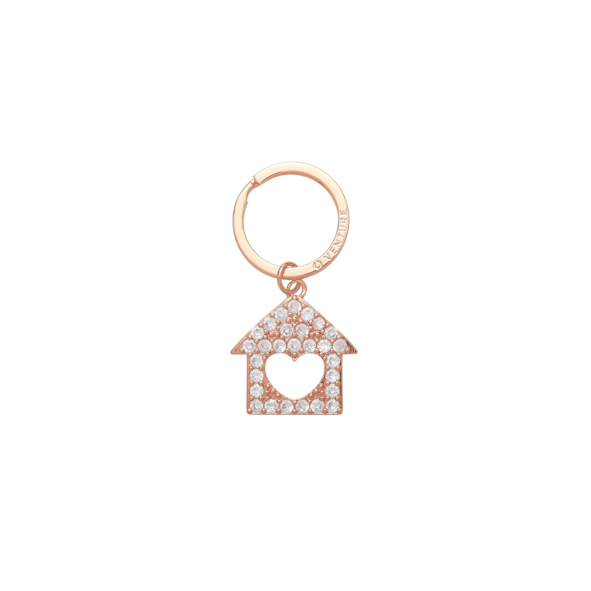 Heart of the Home Charm Gold