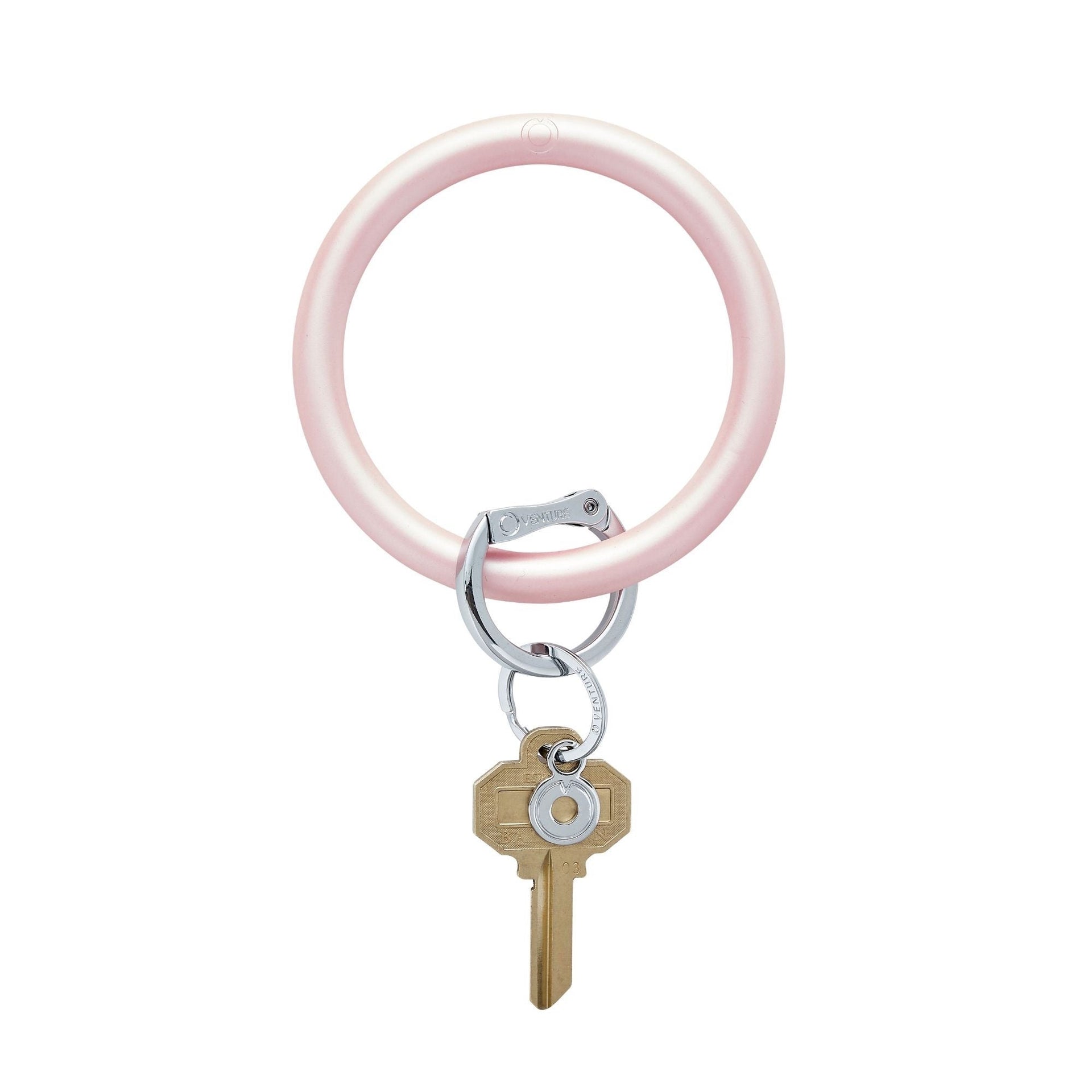 Big O Silicone Patterned Key Ring - The Old School