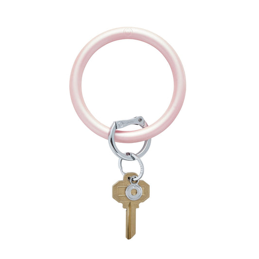 DODOING Large Circle Key Ring Leather Tassel Bracelet Holder