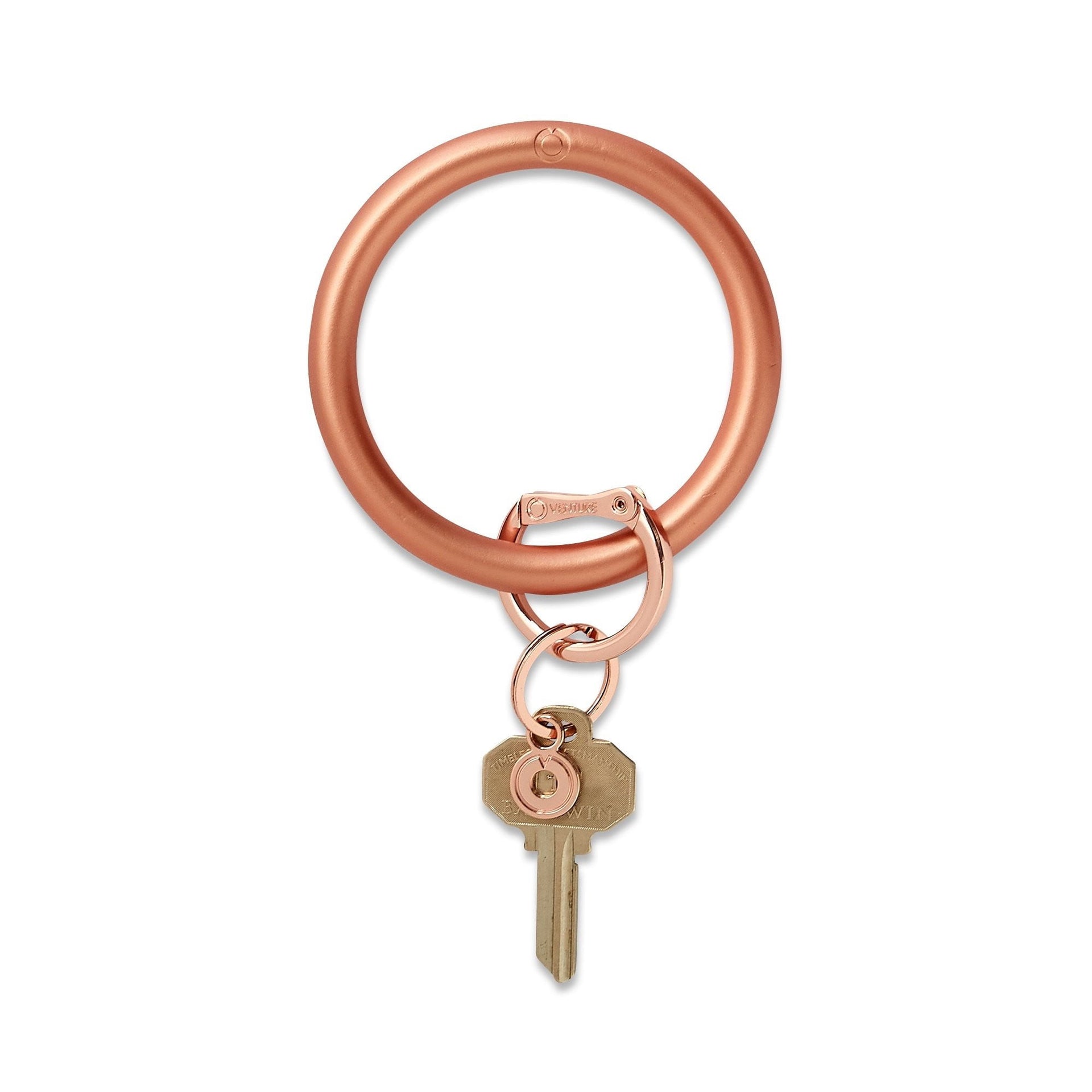 Silicone Big O® Key Ring - Solid Rose Gold – Oventure