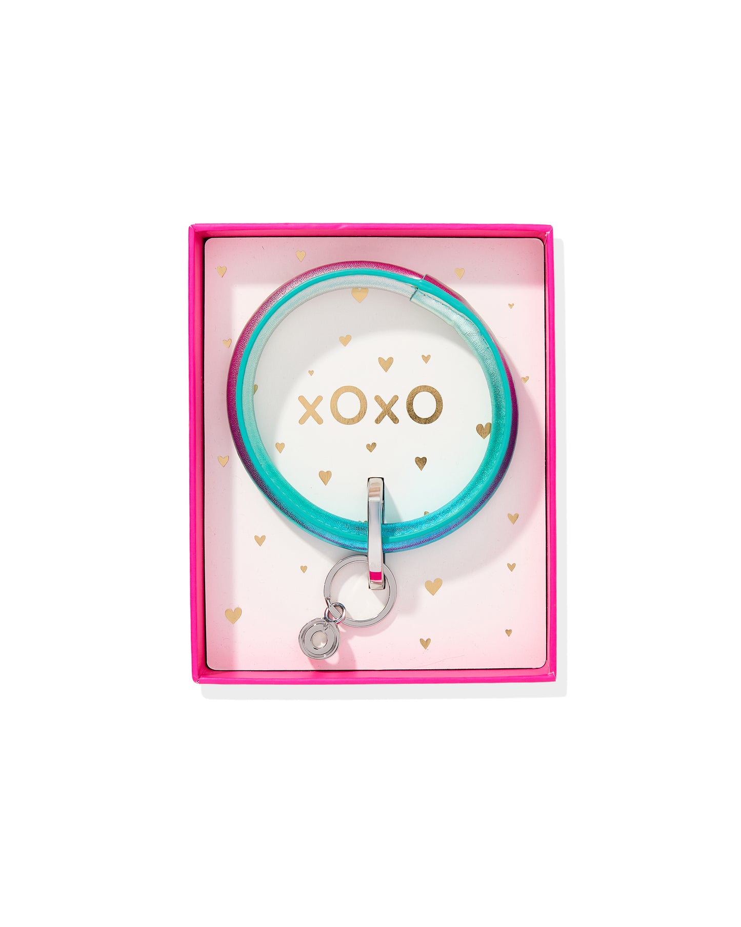 The Gift-Ready Leather Big O® Key Ring - Ombre On The Rocks