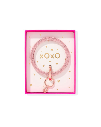 The Gift-Ready Resin Big O® Key Ring - Rose