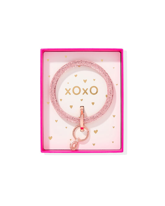 The Gift-Ready Resin Big O® Key Ring - Rose