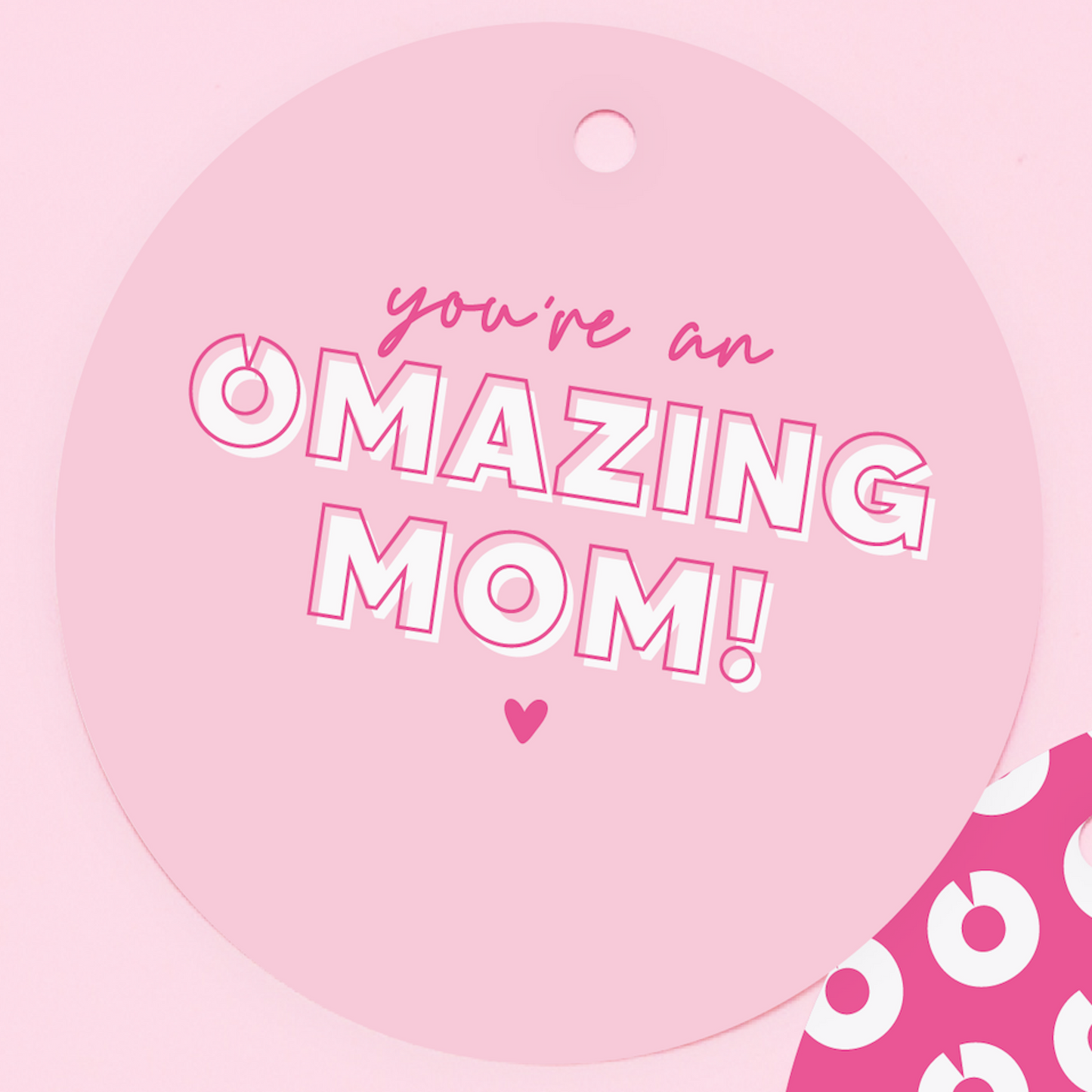 Gift tag for Mother's Day 