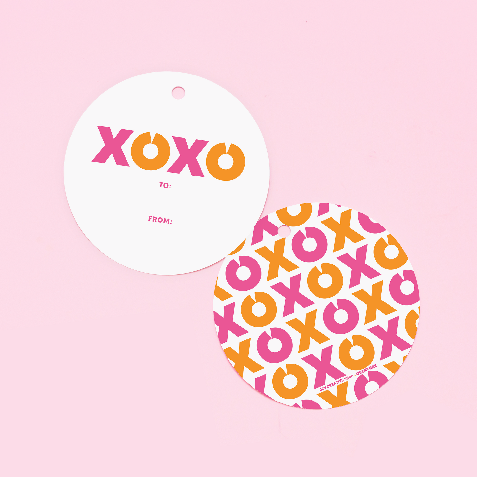 XOXO Gift Tag – Oventure x Joy Creative Shop XOXO Gift Tag – Oventure x Joy Creative Shop